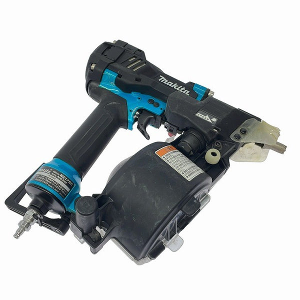 ☆中古品☆ makita マキタ 高圧 50mm エア釘打 AN534H 青/ブルー ロール釘打機 ロール釘打ち機 コイルネイラ エア工具 エアツール129710 - 2