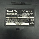 ☆中古品セット☆makita マキタ 18V 2.0Ah 純正 リチウムイオンバッテリー2個 BL1820B 急速充電器 DC18RF付 残量表示有 蓄電池137116 - 9