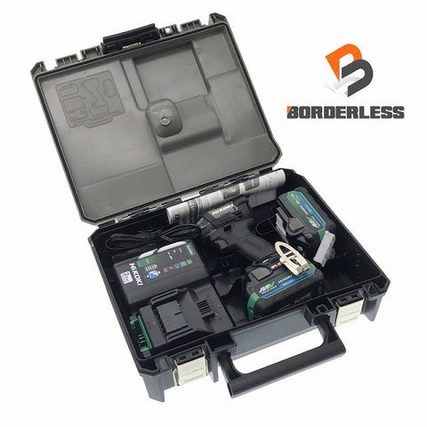 ☆未使用品☆ HIKOKI ハイコーキ 36V インパクトドライバー WH36DD(2XHBSZ) 黒/ストロングブラック Bluetooth対応 フルセット132473 - 0