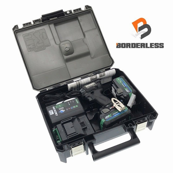 ☆未使用品☆ HIKOKI ハイコーキ 36V インパクトドライバー WH36DD(2XHBSZ) 黒/ストロングブラック Bluetooth対応 フルセット132473 - 2