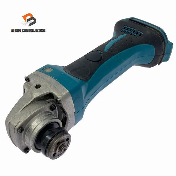 ☆中古品☆makita マキタ 14.4V 100mm 充電式ディスクグラインダー GA400D 本体のみ コードレス ディスクサンダー 研磨機128641 - 1