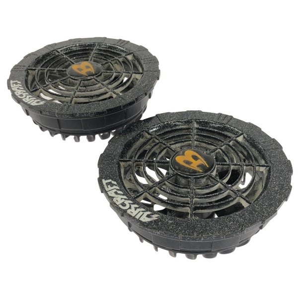 ☆中古品☆BURTLE バートル 22V エアークラフト専用バッテリー AC08 黒 ファンユニット AC08-2 マットブラック 空調作業服用118036 - 4