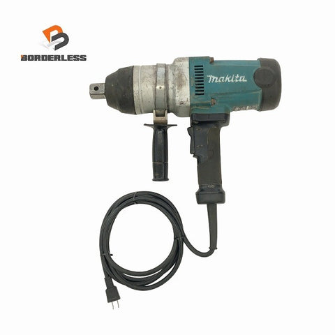 ☆中古品☆makita マキタ 100V インパクトレンチ TW1000 コード式 角ドライブ 25.4mm 1,000N･m126303