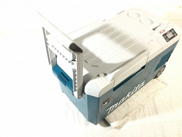 ☆中古品☆makita マキタ 40Vmax/18V/100V 充電式保冷温庫 CW001G 青 本体＋ACアダプタ付 コードレス冷温庫 アウトドア キャンプ134573 - 10