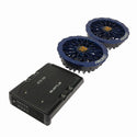 ☆未使用セット☆BURTLE バートル 30V エアークラフト専用バッテリー AC10 ファンユニット AC10-2 オーシャンブルー 2026年モデル128954 - 2