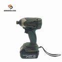☆中古品☆makita マキタ 18V 充電式インパクトドライバ TD146DX バッテリー(18V 3.0Ah) 付き 電動工具 締め付け118978 - 1