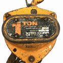 ☆中古品2個セット☆KITO キトー チェーンブロック M3形 CB010 荷重1.0ton/1ton 揚程2.5m 手動式 チェンブロック 吊り具 荷揚げ機135681 - 4