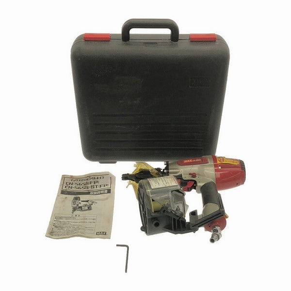 ☆中古品☆MAX マックス 65mm 常圧釘打ち機 CN-565S ( FP ) コイルネイラ エアーツール119539 - 3