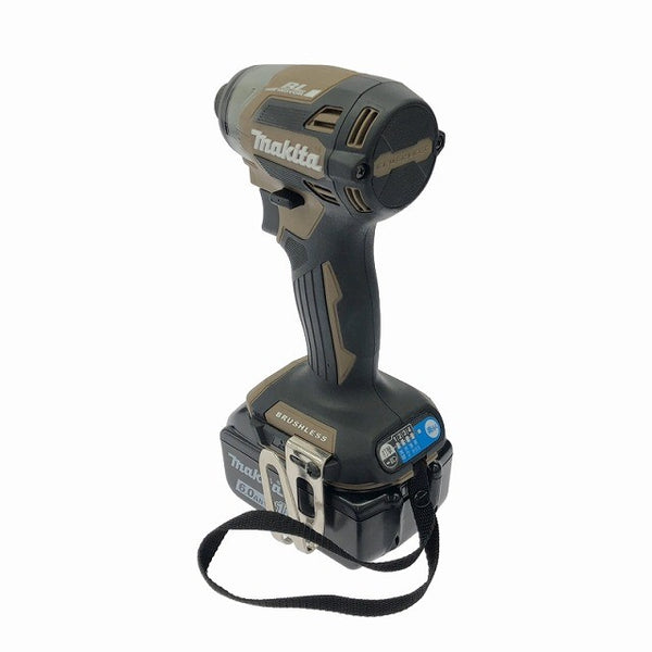 ☆極美品☆makita マキタ 18V 充電式インパクトドライバ TD173DRGXO オリーブ バッテリー2個(18V 6.0Ah) 充電器付き 締め付け - 6