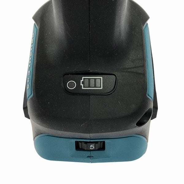 ☆中古美品☆ makita マキタ 18V 125mm 充電式ディスクグラインダー GA518D 青/ブルー 本体+パーツ129778 - 9