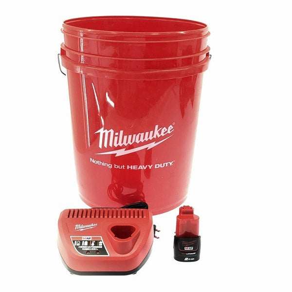 ☆比較的綺麗☆Milwaukee ミルウォーキー 12V ドレンクリーナー M12 BDC6 バッテリー1個(M12B2) 充電器付116436 - 9