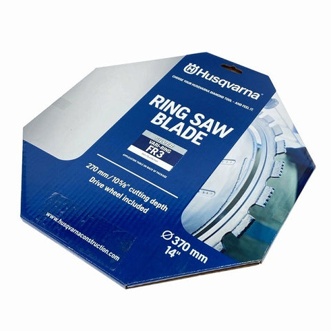 ☆未使用 ハスクバーナ ダイヤモンドブレード 14インチ VARI-RING FR3 574478702 14インチ リングカッター用 リングソー用 替刃124475 - 0