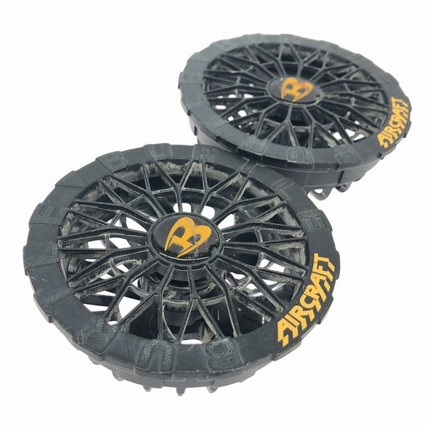 ☆中古品セット☆BURTLE バートル 30V エアークラフト専用バッテリー AC10 ファンユニット AC10-1 黒 2026年モデル 空調作業服用138106 - 2