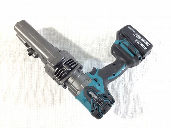 ☆未使用品☆ makita マキタ 18V 鉄筋カッタ SC163DRG 青/ブルー バッテリー1個(6.0Ah)充電器+パーツ+ケース - 7
