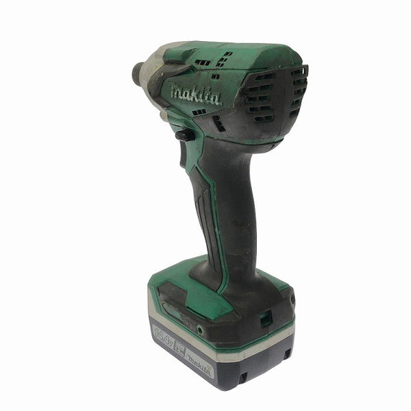 ☆中古品☆makita マキタ 14.4V 充電式インパクトドライバ M697D バッテリー2個(14.4V 1.5Ah) 充電器付き125685 - 5