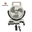 ☆美品☆makita マキタ 14.4V/18V/100V 充電式ファン CF203D 白/ホワイト 本体＋ACアダプタ付 コードレス 扇風機 送風機118020 - 1