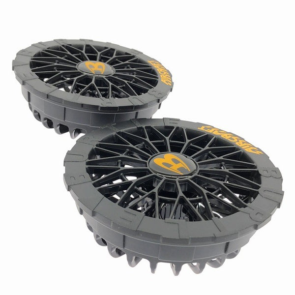 ☆未使用品セット☆BURTLE バートル 30V エアークラフト専用バッテリー AC10(メタリックレッド) ファンユニット AC10-1 ブラック133402 - 3