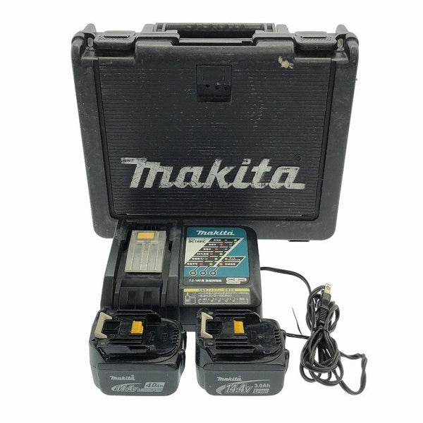 ☆中古品☆ makita マキタ 3個セット バッテリ2個(BL1430 BL1440) 充電器(DC18RC) おまけのケース付き♪ ※コメント必読 116158 - 3