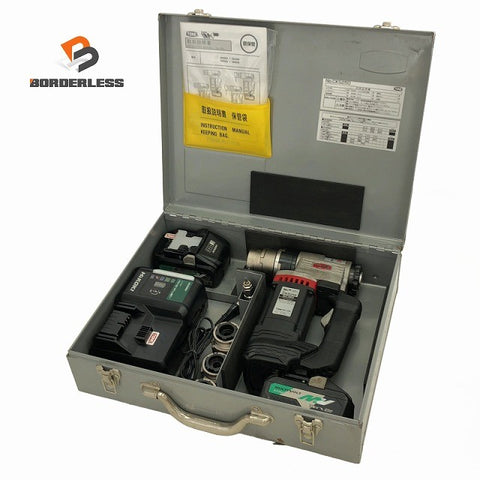 ☆中古美品☆TONE トネ 36V コードレス建方1番 CKS250 幅211mm シャーレンチ バッテリー2個(BSL36B18)充電器+パーツ+ケース133803