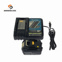 ☆中古品セット☆makita マキタ 18V 純正リチウムイオンバッテリー BL1830B(18V 3.0Ah) 充電器 DC18RC付 蓄電池124680 - 1