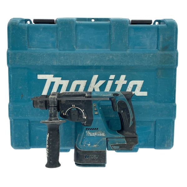 ☆中古品☆makita マキタ 18V 24mm 充電式ハンマドリル HR244D 本体＋ケース付 コードレス ハンマードリル 穴あけ 穿孔118458 - 3