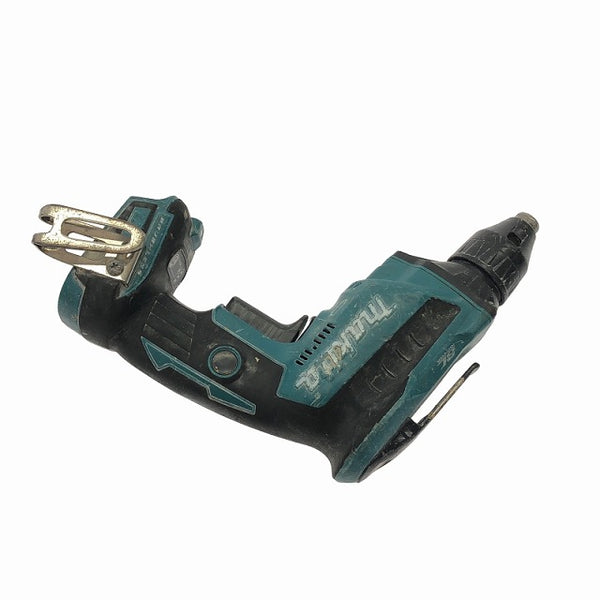 ☆中古品☆makita マキタ 18V 充電式スクリュードライバ FS453D 青/ブルー 本体のみ ボード用ドライバ - 4