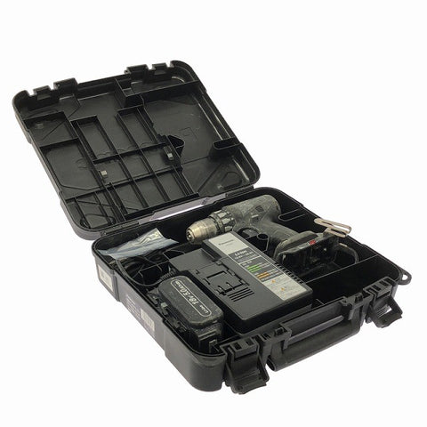 ☆中古品 Panasonic パナソニック 14.4V/18V 充電ドリルドライバー EZ74A2 バッテリ1個(5.0Ah) 充電器 ケース 充電式ドライバドリル130430 - 0