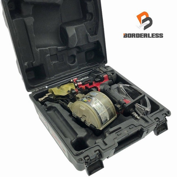 ☆中古品☆makita マキタ 65mm 高圧 エア釘打機 AN636H  エア釘打ち機 ロール釘打機 ロール釘打ち機 コイルネイラ115121 - 2