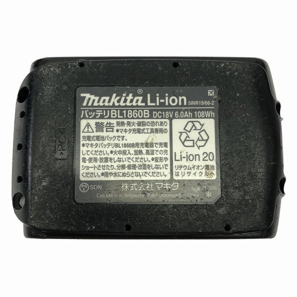 ☆中古品☆makita マキタ 18V 充電式インパクトドライバー TD173D オリーブ バッテリ1個(18V6.0Ah) ケース付 コードレス131847 - 10