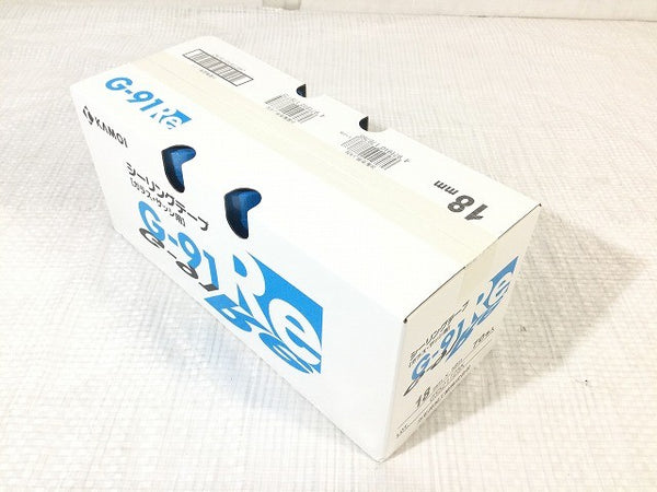 ☆未使用3ケースセット☆KAMOI カモ井加工紙 シーリングテープ G-91Re 18mm×18m 70巻 ガラス・サッシ用128487 - 9
