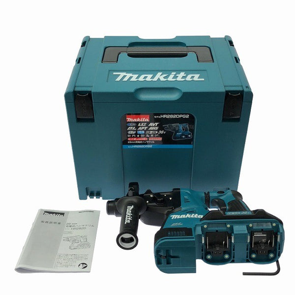 ☆未使用バラシ品☆makita マキタ 18V×2＝36V 充電式ハンマドリル HR282DZK 本体＋ケース付 コードレス ハンマードリル 穴あけ128412 - 3
