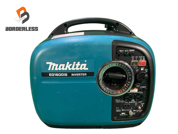 ☆美品☆makita マキタ エンジン発電機 EG1600IS インバーター発電機 防災対策 アウトドア キャンプ ガソリン工具134542 - 1