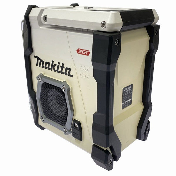 ☆比較的綺麗です☆makita マキタ 10.8V/14.4V/18V/40Vmax 充電式ラジオ MR001G 本体+ACアダプタ付き 防災130899 - 4