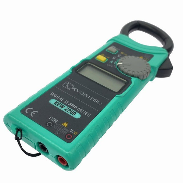 ☆中古品☆KYORITSU 共立電気計器 交流電流測定用 クランプメーター KEW 2200 小型 デジタルクランプメーター クランプテスター131390 - 4