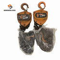 ☆中古品2個セット☆KITO キトー チェーンブロック M3形 CB010 荷重1.0ton/1ton 揚程2.5m 手動式 チェンブロック 吊り具 荷揚げ機132086 - 1