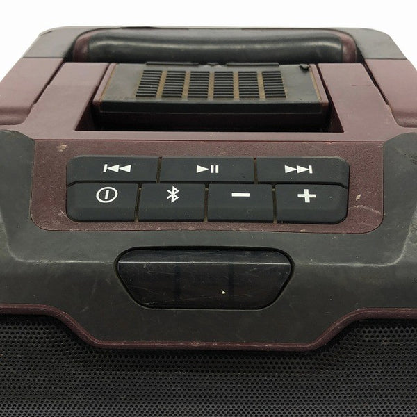 ☆中古品☆ makita マキタ 10.8V/14.4V/18V 充電式スピーカ MR200 限定色 赤/レッド 本体のみ  Bluetooth135852 - 6