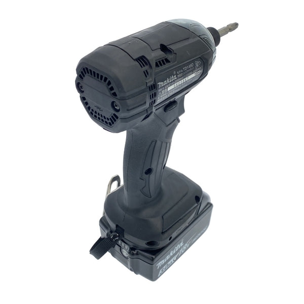 ☆美品☆makita マキタ 18V 充電式インパクトドライバー TD149D 黒/ブラック バッテリ1個(3.0Ah) 充電器 ケース付 コードレス118452 - 6