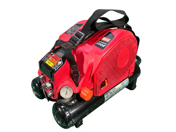 ☆中古品☆MAX マックス 高圧/常圧 エアーコンプレッサー AK-HL1110E 大工道具 エアーツール 内装業133955 - 2