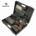 ☆中古品☆SHINANO 信濃 18V 12.7mm角 (1/2”) コードレスインパクトレンチ SI-165W バッテリー2個(18V 2.0Ah) 充電器 ケース付124769 - 1