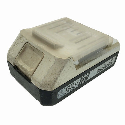 ☆中古品セット☆makita マキタ 18V 1.5Ah 純正 ライトバッテリー2個 BL1815G 14.4V/18V用 充電器 DC18SG リチウムイオンバッテリー116028 - 0