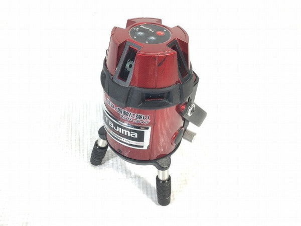 ☆比較的綺麗☆TAJIMA タジマ レーザー墨出し器 ZEROS-KJC 受光器 三脚 ケース付 ZERO センサーKJC 乾電池専用 レーザー墨出し機123457 - 5