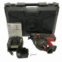 ☆中古品☆ MAX マックス 14.4V 鉄筋拘束機 RB-440T バッテリー1個(14.4V4.0Ah) 充電器 ケース ツインタイア リバータイア137345 - 3