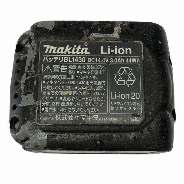 ☆中古品☆makita マキタ 14.4V 3.0Ah 純正 リチウムイオンバッテリー BL1430 リチウムイオン電池 蓄電池 充電池133173 - 10