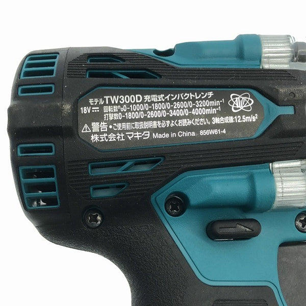 ☆未使用品☆makita マキタ 18V 充電式インパクトレンチ TW300DZ 本体のみ コードレス バッテリー式 電動工具 - 9