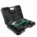 ☆未使用品☆HiKOKI ハイコーキ 36V コードレスハンマドリル DH36DPF(2XPZ) バッテリ2個 充電器 集じんシステム ケース付126905 - 2