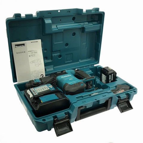 ☆比較的綺麗☆makita マキタ 充電式ケレン HK180D バッテリ1 BL1860B 充電器 DC18RF ケース付属 バッテリ使用回数4回134359 - 0