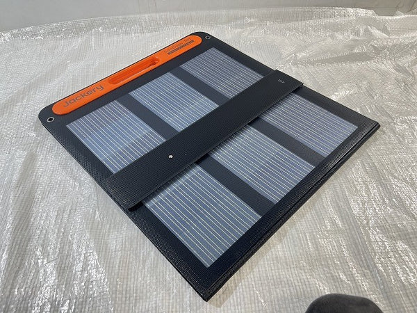 ☆未使用品☆Jackery ジャクリ solarSaga100 ソーラーパネル JS-100F 折り畳み式 太陽光 ポータブル電源131705 - 3