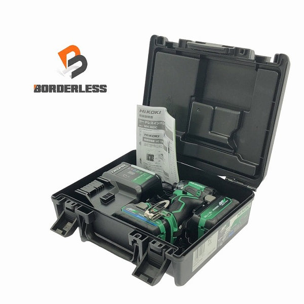 ☆未使用品☆HIKOKI ハイコーキ 36V コードレスインパクトドライバー WH36DC(XPSZ)新マルチボルトバッテリー2個+充電器+ケース109996 - 1