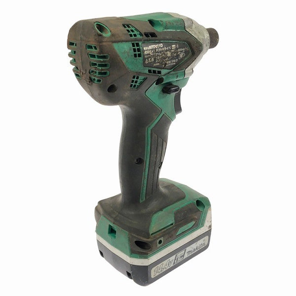 ☆中古品☆makita マキタ 14.4V 充電式インパクトドライバー MTD001D バッテリー(14.4V 1.5Ah) 付 DIY用 日曜大工 電動工具117365 - 4