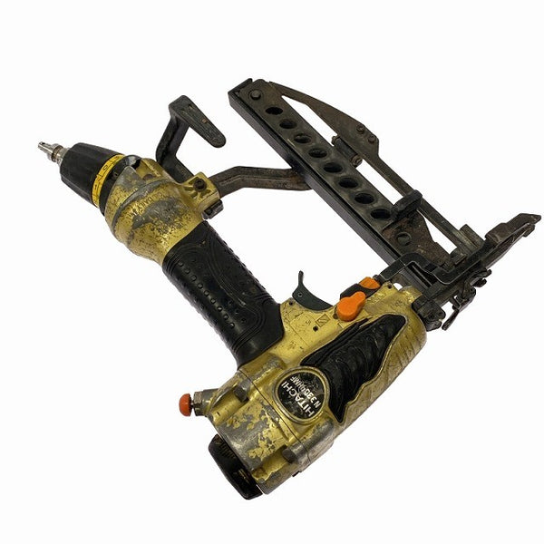 ☆中古品☆HITACHI 日立工機 38mm 高圧タッカ N3804HMF ダイヤル式打込み深さ調整機能 フロアタッカー122289 - 4